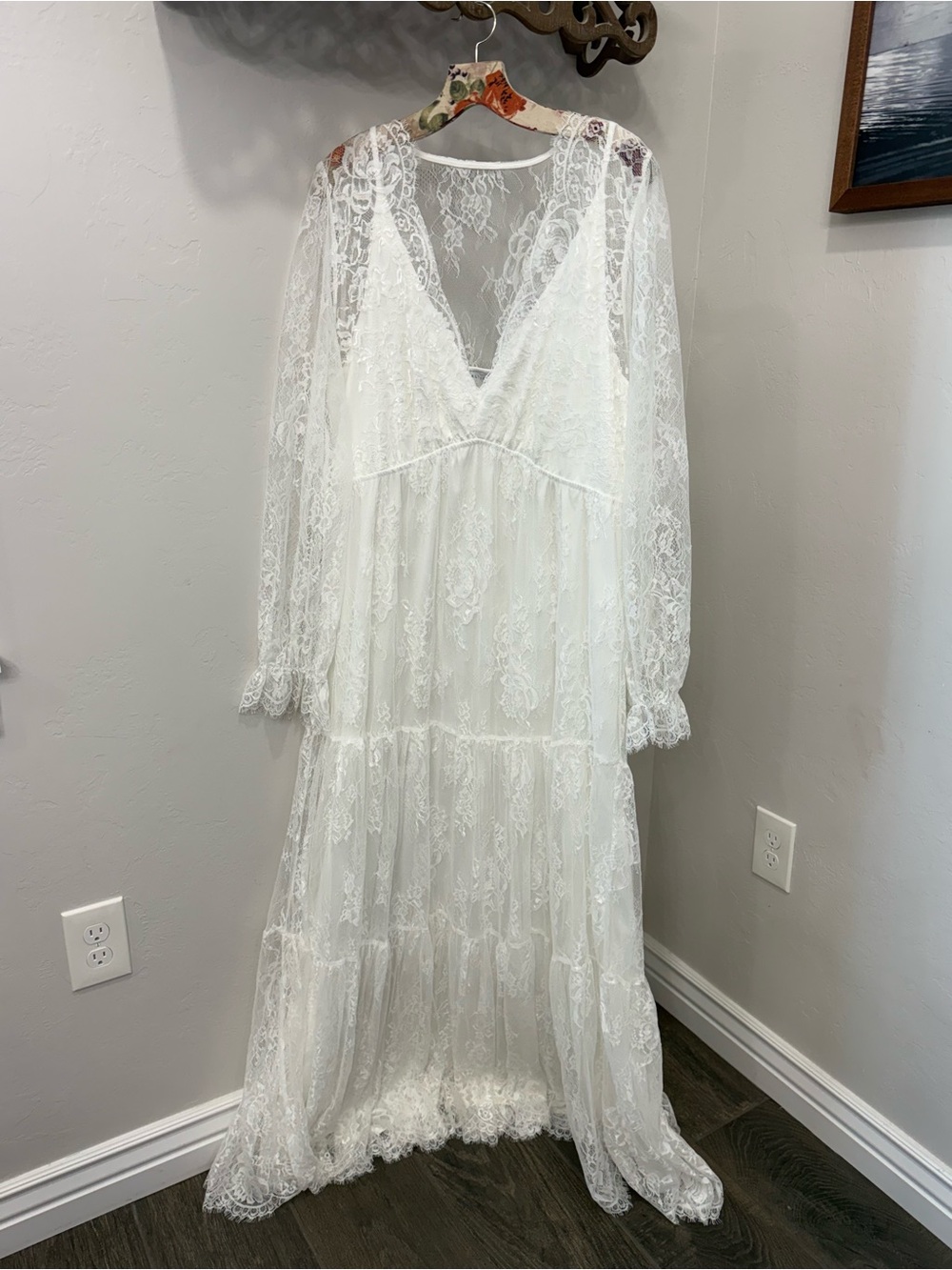 Baltic Born Gloria White Lace Dress - Picture 7 of 10